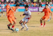 खजुरा गोल्डकप न्यु डाँफेलाई हराउदै जेबिएम सेमिफाइनल प्रवेश